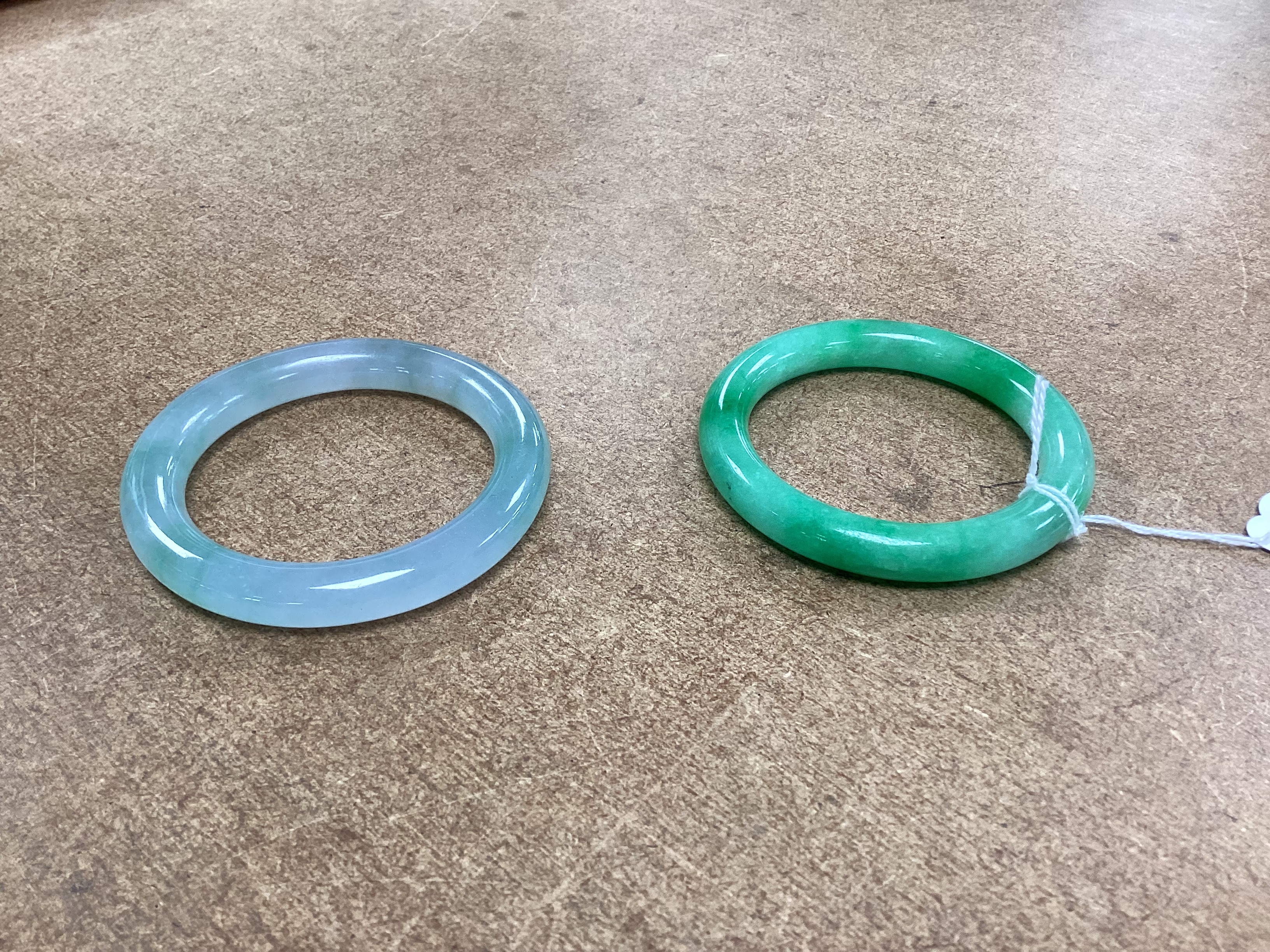 Five Chinese jadeite bangles